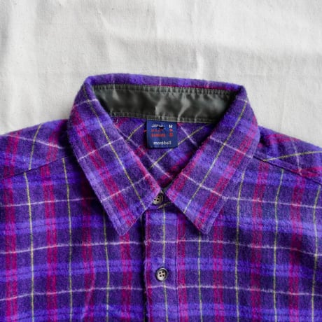 old mont-bell plaid shirt