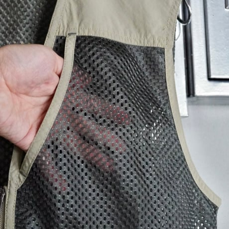 old mont-bell mesh vest