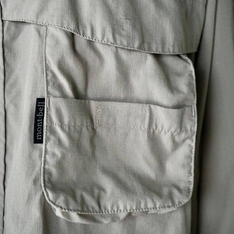 old mont-bell fishing shirt
