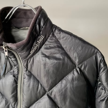 old mont-bell lightweight down jkt  black