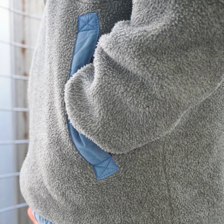old mont-bell fleece half zip P/O