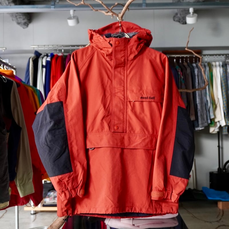 old mont-bell nylon anorak GORE-TEX | HIGE OSAK
