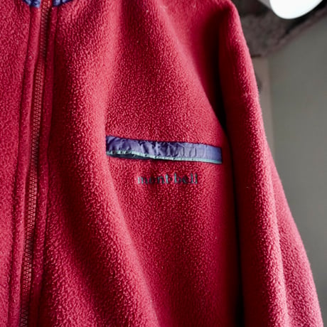 old mont-bell fleece jacket