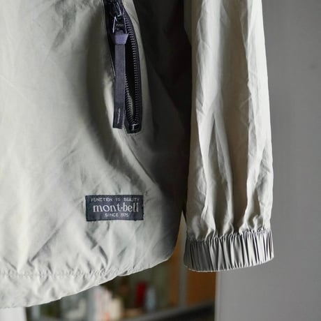 old mont-bell nylon anorak