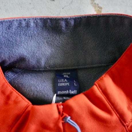 old mont-bell soft shell jacket cycling