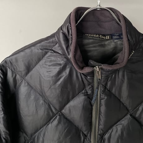 old mont-bell lightweight down jkt  black