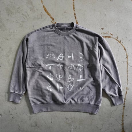 mate sweat  gray × silver