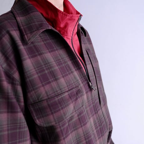 N.C.  "A.R SUIT"  brown plaid