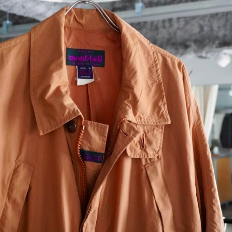 old mont-bell nylon coat