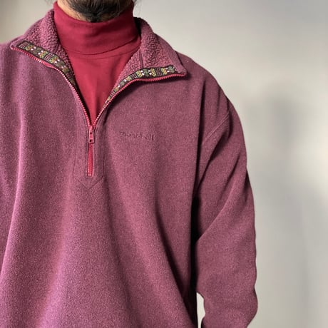 old mont-bell half zip fleece