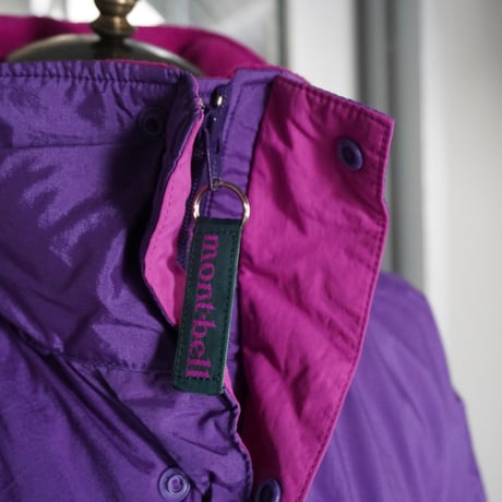 old mont-bell nylon jacket