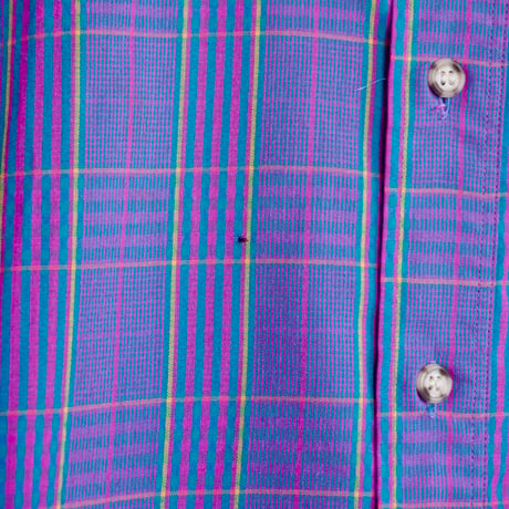 old mont-bell plaid shirt