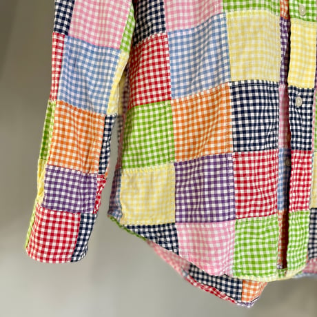 BROOKS BROTHERS PATCHWORK SHIRT