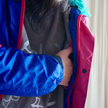 old mont-bell good color nylon jkt