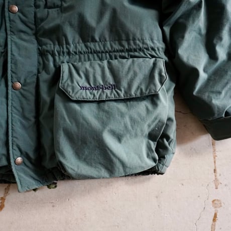 old mont-bell down jacket