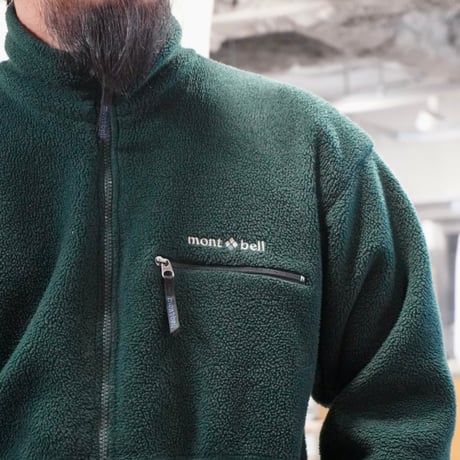 old mont-bell fleece jacket