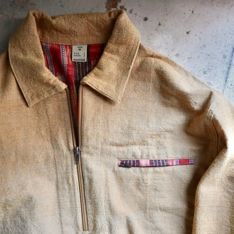 old mont-bell Guatemala zip shirt