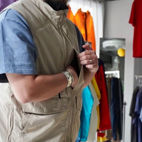 old mont-bell trekking vest
