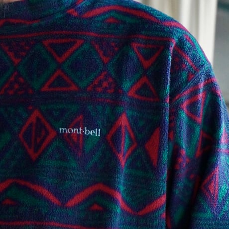 old mont-bell all pattern fleece