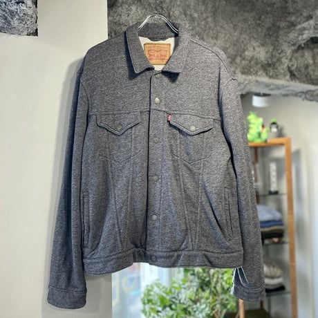 levi's sweat trucker jacket