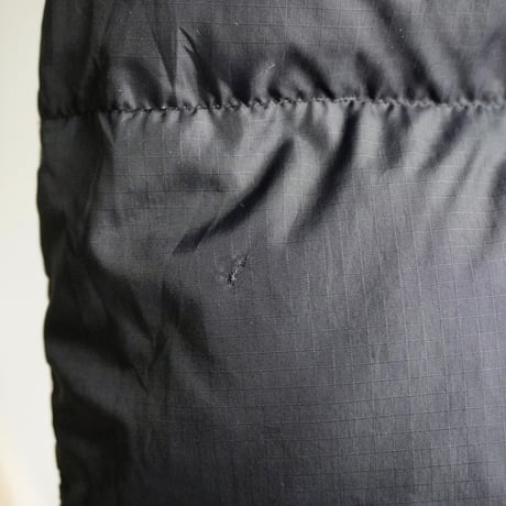 old mont-bell down vest reversible