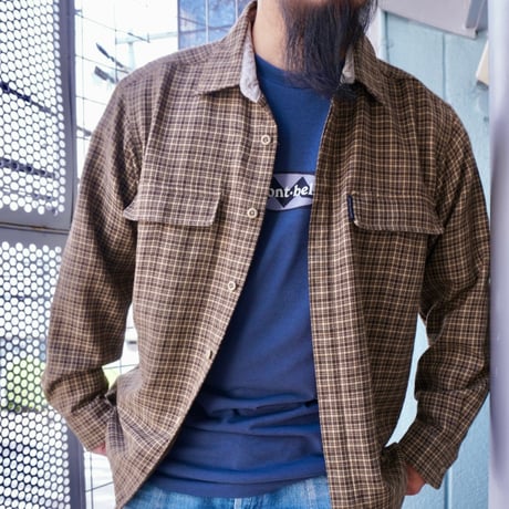 old mont-bell Merino Wool shirt