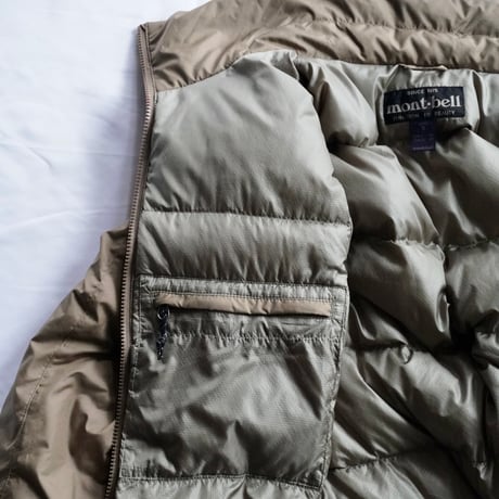 old mont-bell down coat