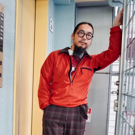 old mont-bell nylon jacket P/O