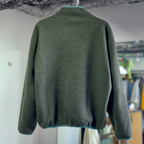 old mont-bell  half zip fleece P/O