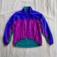 old mont-bell nylon fleece switching jacket