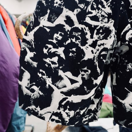 woodstock print shorts