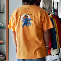 old mont-bell print Tee