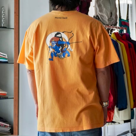 old mont-bell print Tee