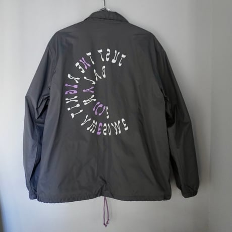 A(C) × HIGE COACH JACKET cement