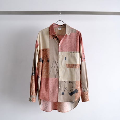 N.C.  "O.F SHIRT"  character orange