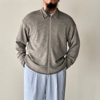 JOHN SMEDLEY zip cardigan