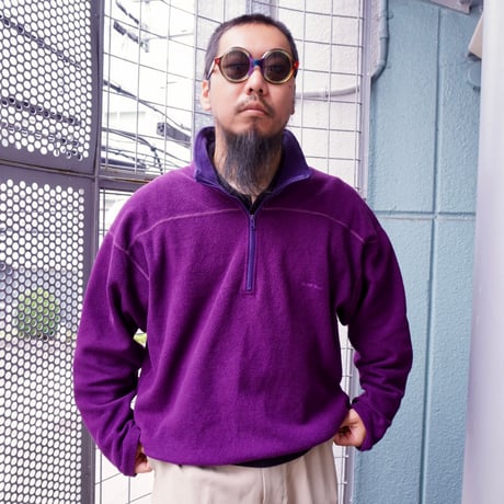 old mont-bell half zip fleece made in USA