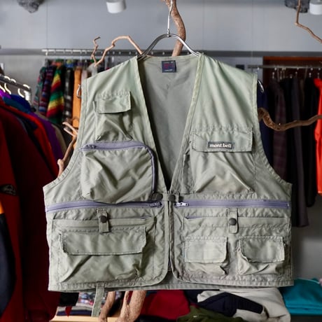 old mont-bell fishing vest