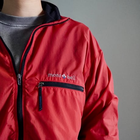 old mont-bell nylon jacket P/O
