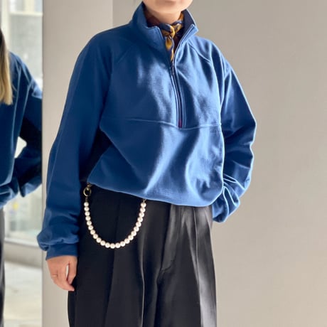 old mont-bell  half zip fleece P/O