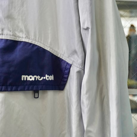 old mont-bell 2tone nylon anorak