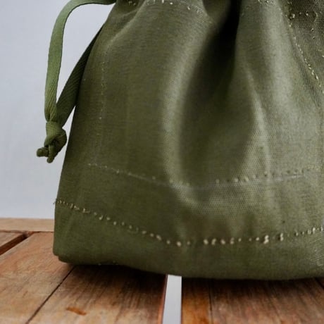 THE CORE OF THINGS × N.C reversible pouch bag solid 2