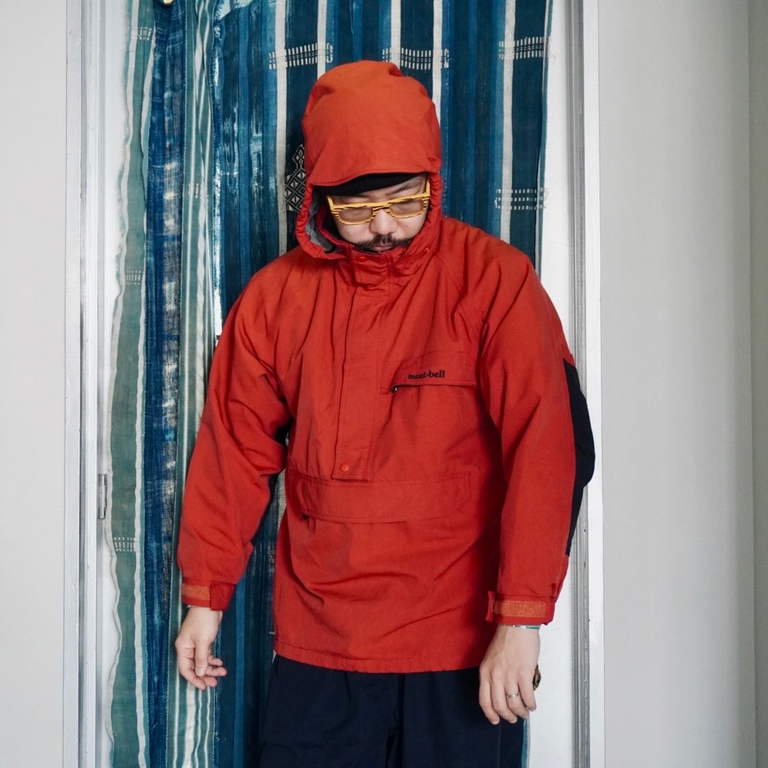 old mont-bell nylon anorak GORE-TEX | HIGE OSAK