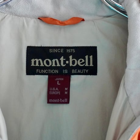 old mont-bell puffer jacket