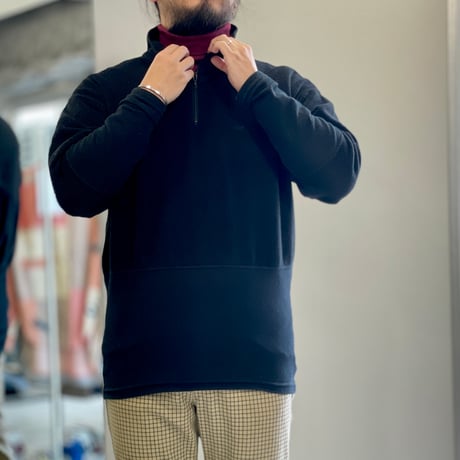 old mont-bell  half zip fleece P/O