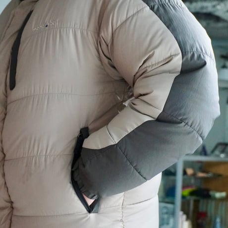 old mont-bell down jacket