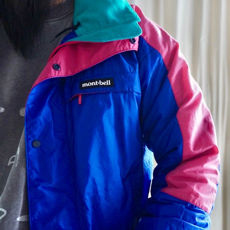 old mont-bell good color nylon jkt