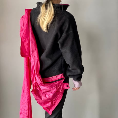 old mont-bell fleece with nylon jkt