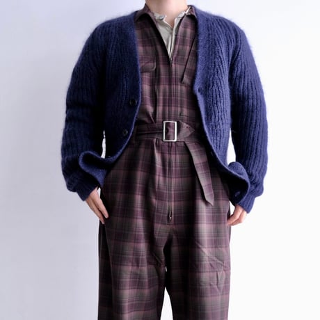 N.C.  "A.R SUIT"  brown plaid