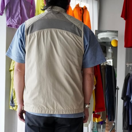 old mont-bell trekking vest